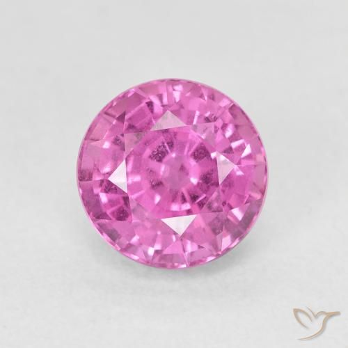 2.54ct Natürlicher tiefrosa Saphir, Runden, VVS-VS