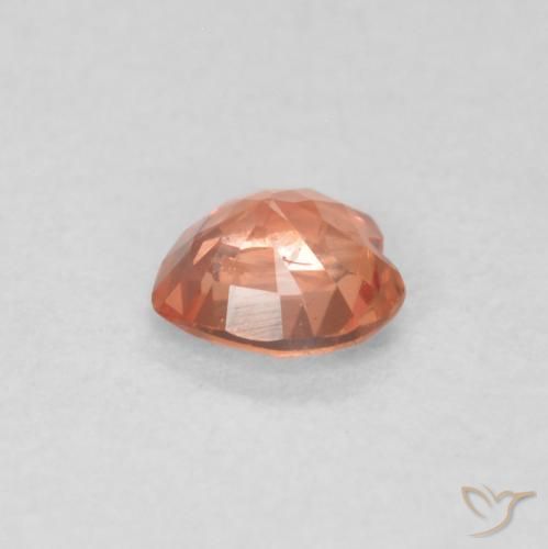 9,17 ctw natürlicher Mittelorange Saphir, Herz, VS