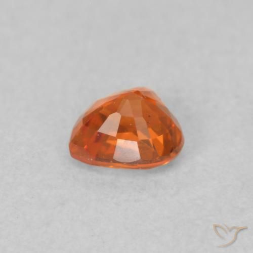 9,17 ctw natürlicher Amber Orange Saphir, Herz, VS