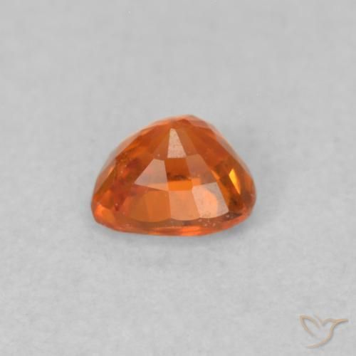 9,17 ctw natürlicher Feuerorange Saphir, Herz, VS