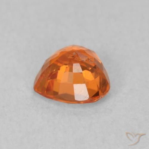 9,17 ctw natürlicher Feuerorange Saphir, Herz, VS