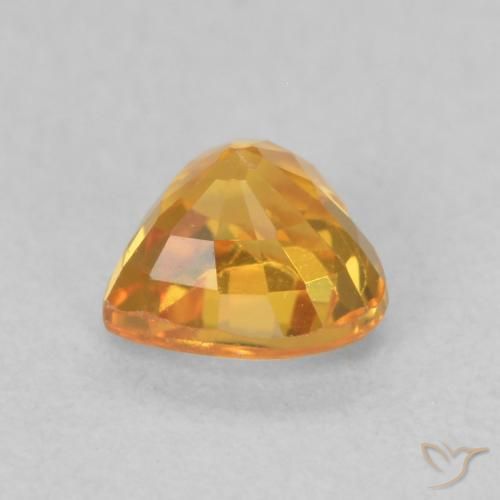9,17 ctw natürlicher Golden Saphir, Herz, VS