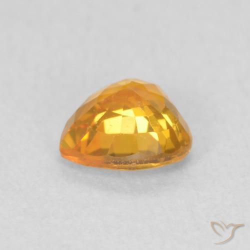 9,17 ctw natürlicher Golden Saphir, Herz, VS