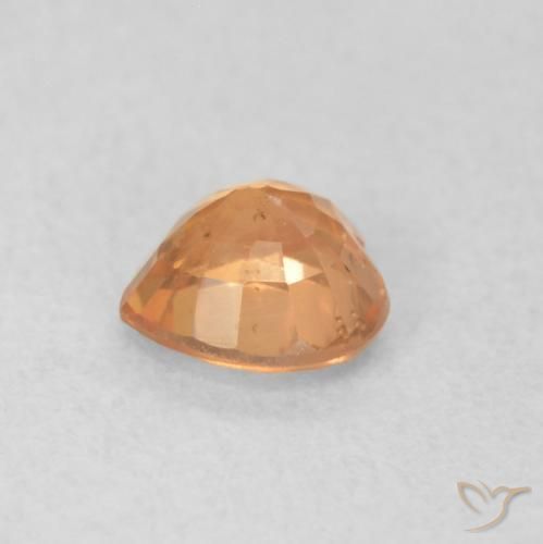 9,17 ctw natürlicher hellorange Saphir, Herz, VS