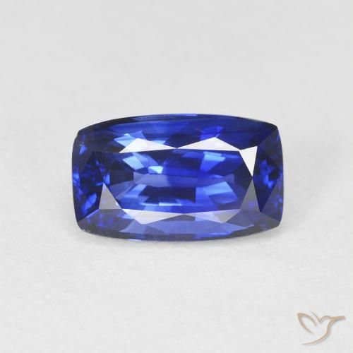 2.20ct Natürlicher Königsblau Saphir, Kissen, VVS