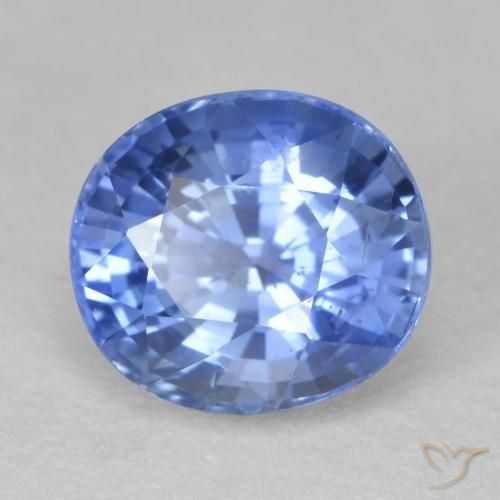9,17 ctw natürlicher Mittleres Marineblau Saphir, Oval, VS