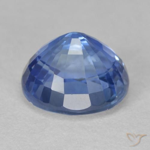 9,17 ctw natürlicher Mittleres Marineblau Saphir, Oval, VS