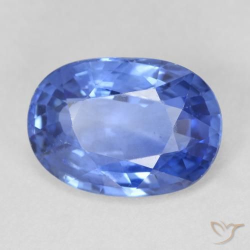 9,17 ctw natürlicher Mittleres Marineblau Saphir, Oval, VVS-VS