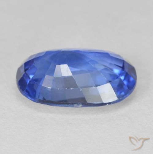 9,17 ctw natürlicher Mittleres Marineblau Saphir, Oval, VVS-VS