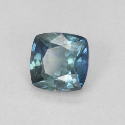 9,17 ctw natürlicher grünlich-blau Saphir, Kissen, VS