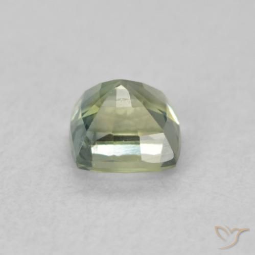 9,17 ctw natürlicher Medium Light-Green Saphir, Kissen, VS
