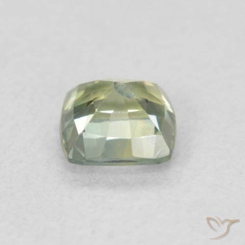9,17 ctw natürlicher Medium Light-Green Saphir, Kissen, SI