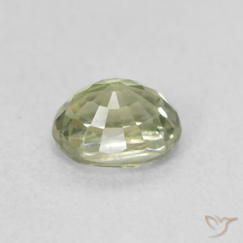 9,17 ctw natürlicher Medium Dark-Green Saphir, Oval, VVS