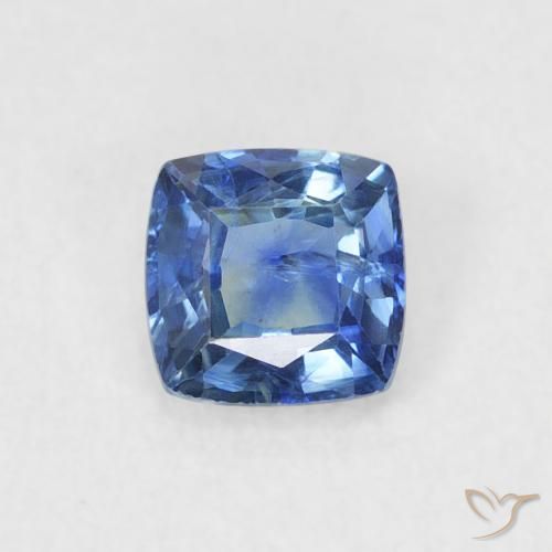 0.55ct Natürlicher Navy blau Saphir, Kissen, VS-SI