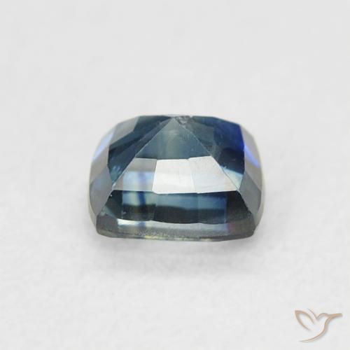 9,17 ctw natürlicher Tiefes Marineblau Saphir, Kissen, VS