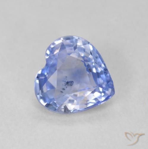 9,17 ctw natürlicher Pastellblau Saphir, Herz, VS-SI
