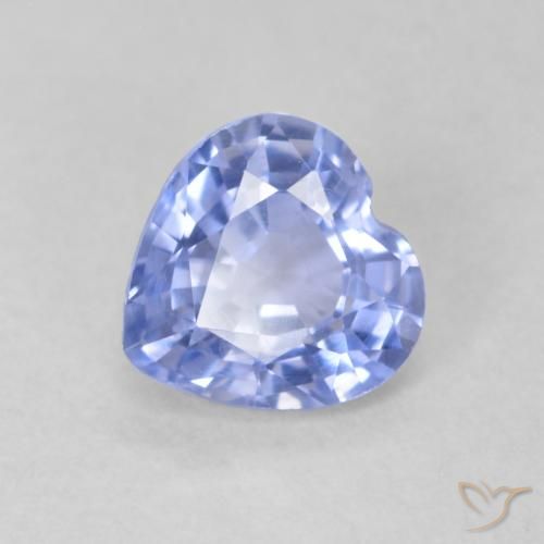 9,17 ctw natürlicher Pastellblau Saphir, Herz, VS
