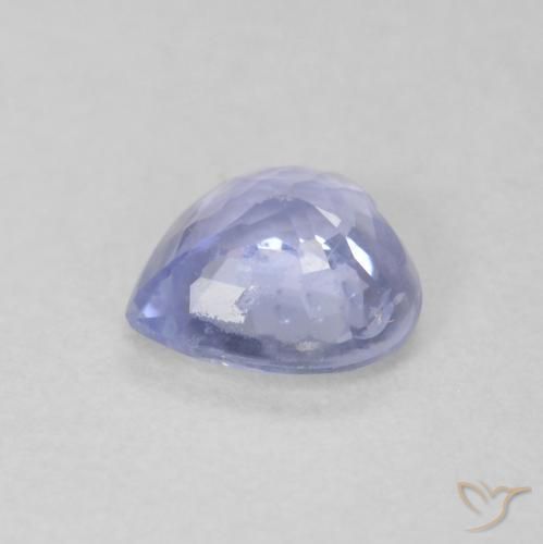 9,17 ctw natürlicher Hellviolettes Blau Saphir, Herz, VS