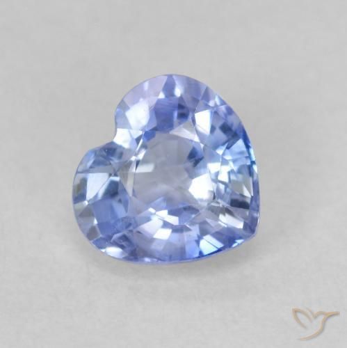 9,17 ctw natürlicher Pastellblau Saphir, Herz, VS