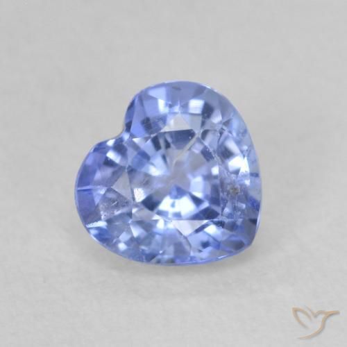 9,17 ctw natürlicher Pastellblau Saphir, Herz, VS