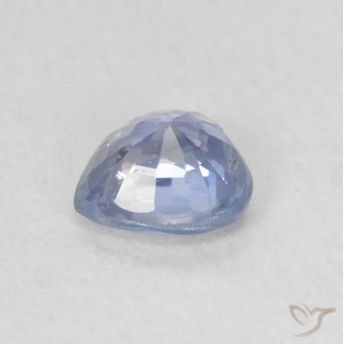 9,17 ctw natürlicher Hellviolettes Blau Saphir, Herz, VS