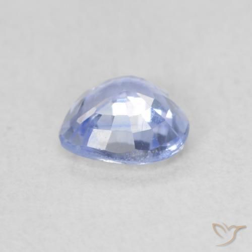 9,17 ctw natürlicher Pastellblau Saphir, Herz, VS