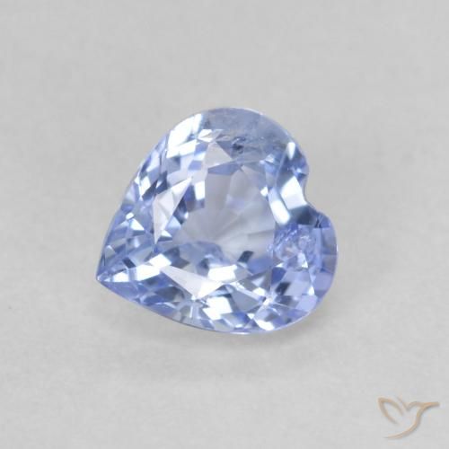 9,17 ctw natürlicher Pastellblau Saphir, Herz, VS