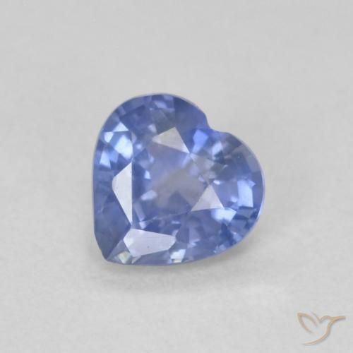 9,17 ctw natürlicher Pastellblau Saphir, Herz, VS