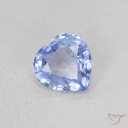9,17 ctw natürlicher Pastellblau Saphir, Herz, VVS-VS