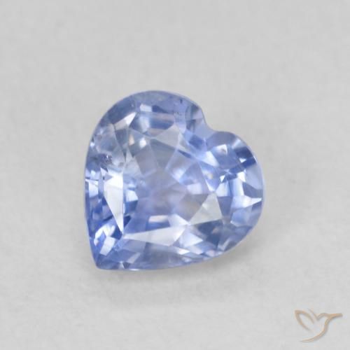 9,17 ctw natürlicher Pastellblau Saphir, Herz, VS
