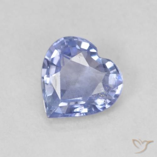 9,17 ctw natürlicher Pastellblau Saphir, Herz, VS