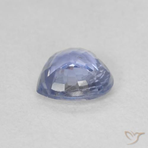 9,17 ctw natürlicher Hellviolettes Blau Saphir, Herz, VS