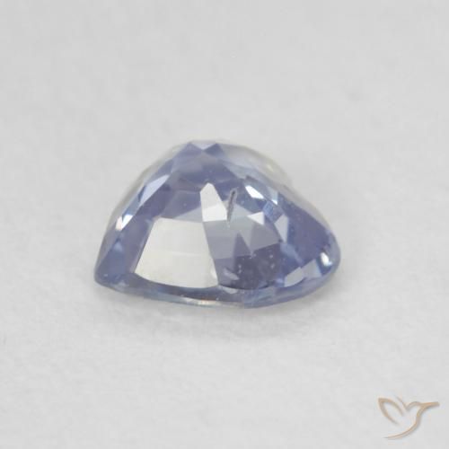 9,17 ctw natürlicher hellviolett-blau Saphir, Herz, VS