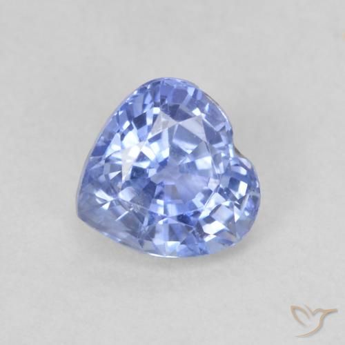 9,17 ctw natürlicher Pastellblau Saphir, Herz, VS