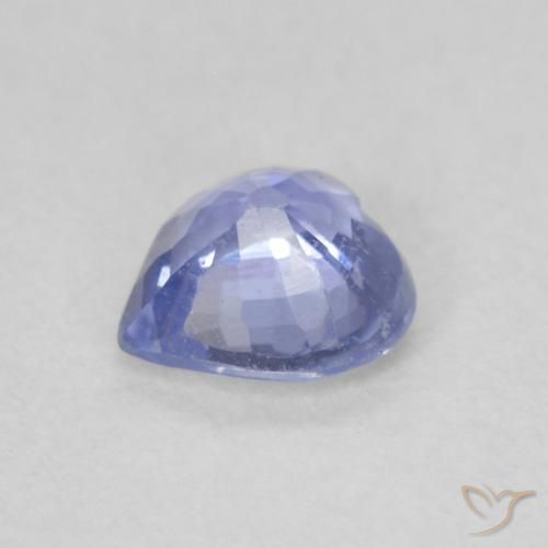 9,17 ctw natürlicher Hellviolettes Blau Saphir, Herz, VS
