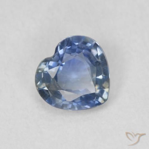9,17 ctw natürlicher Blau Saphir, Herz, VVS-VS