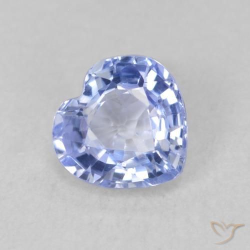 9,17 ctw natürlicher Pastellblau Saphir, Herz, VVS-VS