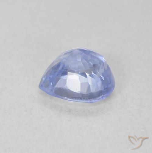 9,17 ctw natürlicher Hellviolettes Blau Saphir, Herz, VS