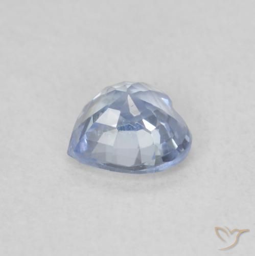 9,17 ctw natürlicher Pastellblau Saphir, Herz, VS