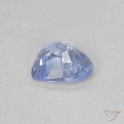 9,17 ctw natürlicher Pastellblau Saphir, Herz, VS