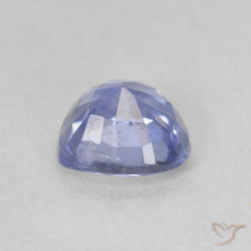 9,17 ctw natürlicher Hellviolettes Blau Saphir, Herz, VS