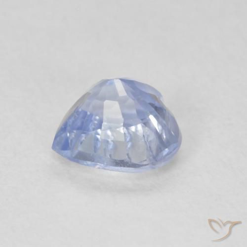 9,17 ctw natürlicher Pastellblau Saphir, Herz, VS