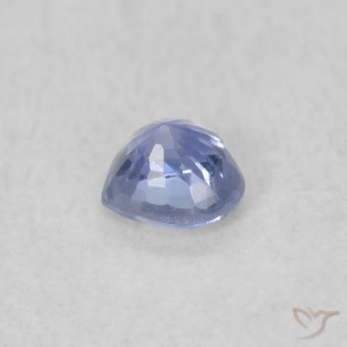 9,17 ctw natürlicher Pastellblau Saphir, Herz, VVS-VS