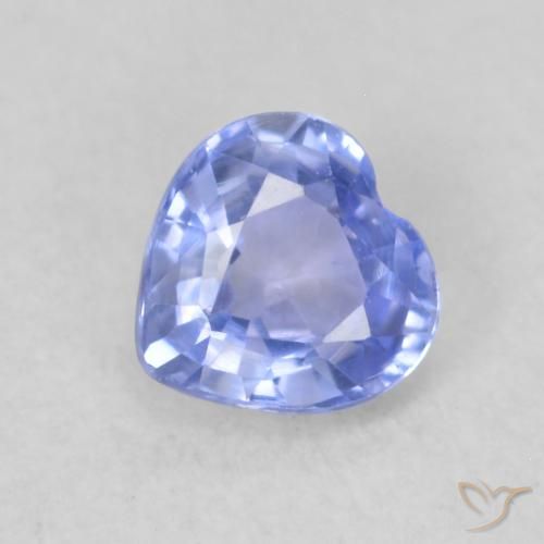 9,17 ctw natürlicher Pastellblau Saphir, Herz, VVS-VS