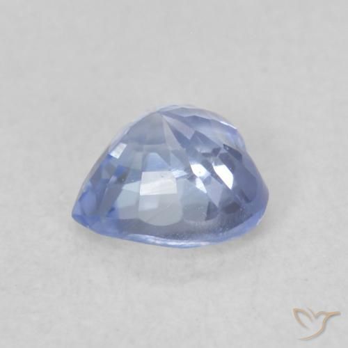 9,17 ctw natürlicher Pastellblau Saphir, Herz, VVS-VS
