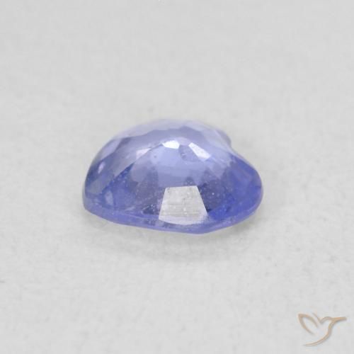 9,17 ctw natürlicher violett-blau Saphir, Herz, VS