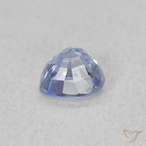 9,17 ctw natürlicher Pastellblau Saphir, Herz, VS