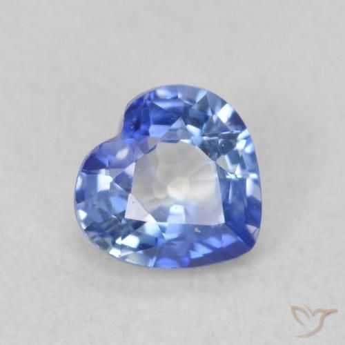 9,17 ctw natürlicher Mittleres Marineblau Saphir, Herz, VS