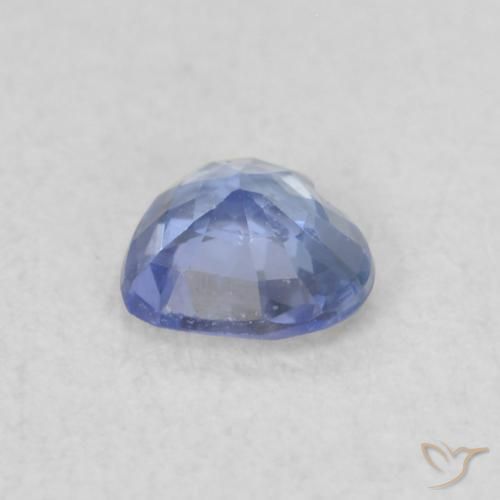 9,17 ctw natürlicher Pastellblau Saphir, Herz, VS