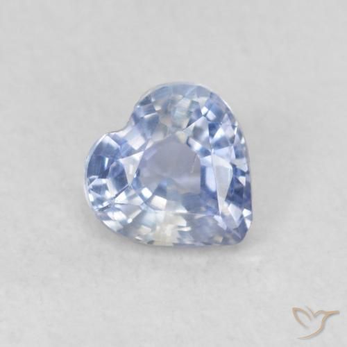 9,17 ctw natürlicher Pastellblau Saphir, Herz, VS